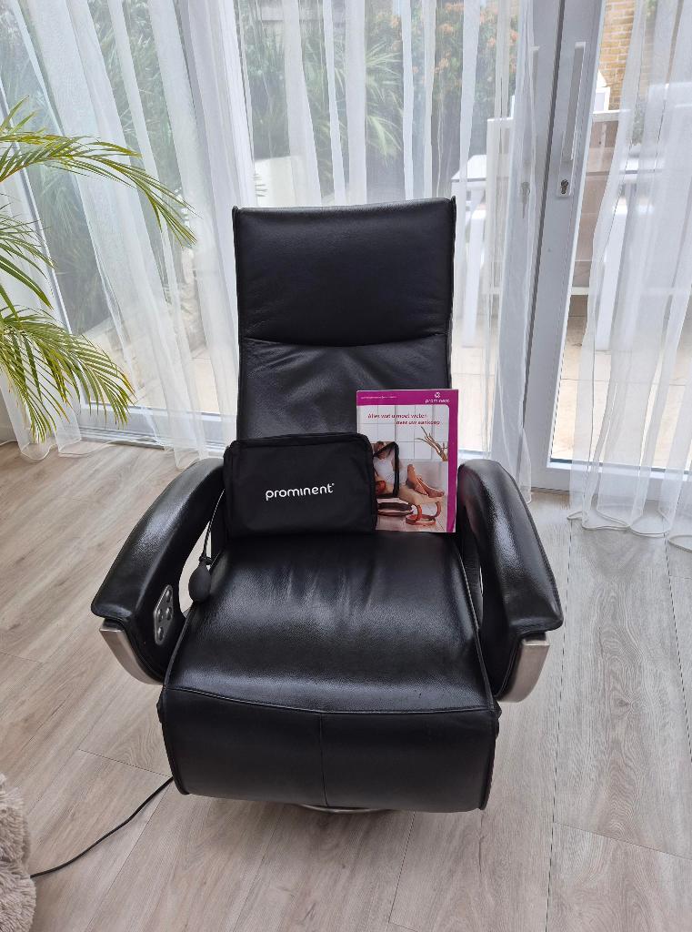 Prominent - Relax Fauteuil - Sta Op Stoel - Draaibaar -Leer, Ophalen, Gebruikt, Minder dan 75 cm, Leer