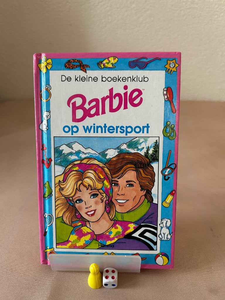 Barbie op wintersport boek 1995, Fictie algemeen, Ophalen of Verzenden, Zo goed als nieuw, Geneviève Schurer