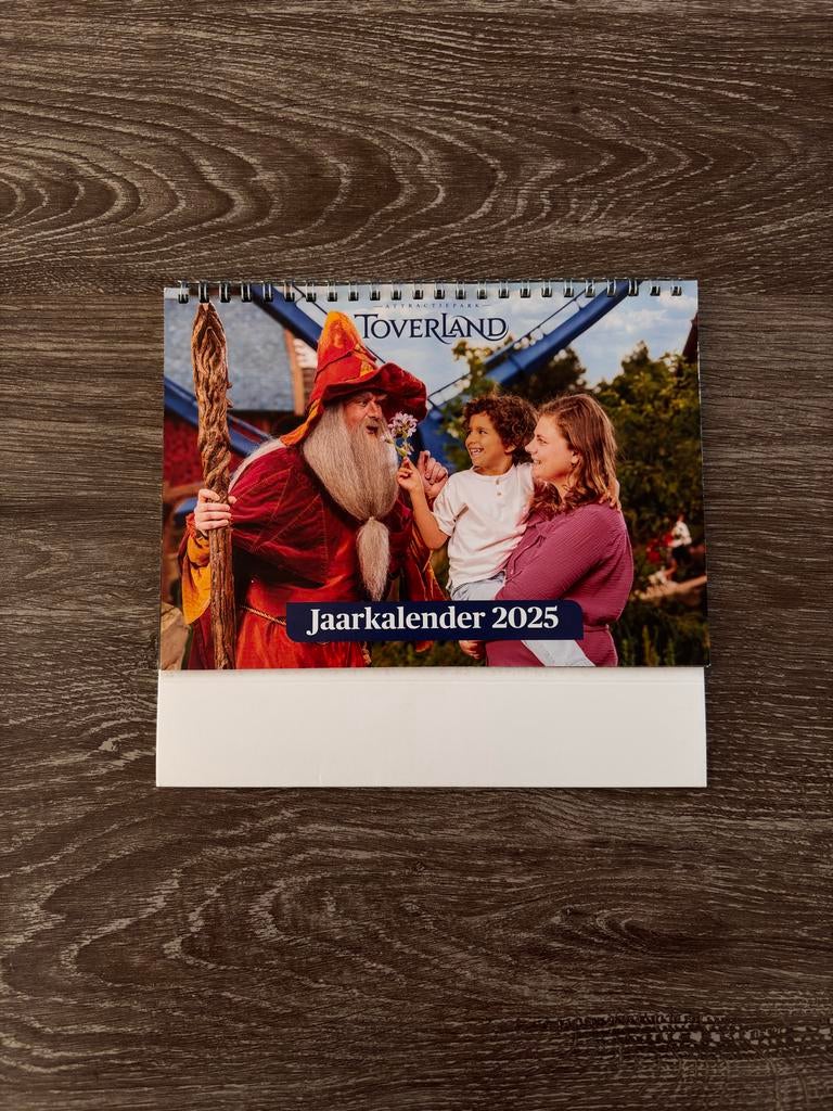 Toverland Jaarkalender 2025, Ophalen of Verzenden, Jaarkalender, Nieuw