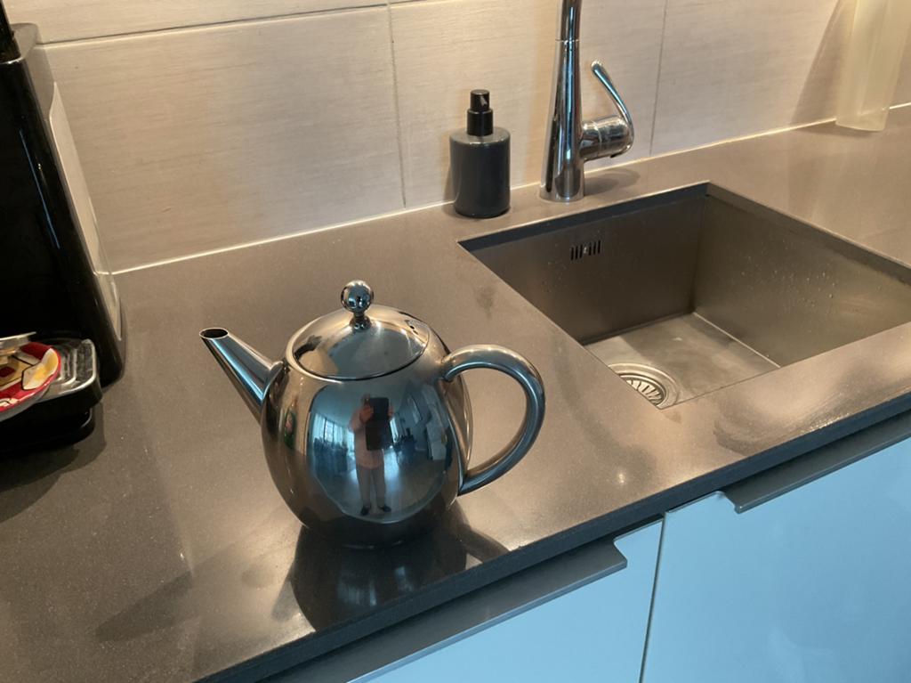 Dubbel wandigen thee pot ZGAN, Huis en Inrichting, Keuken | Complete keukens, Ophalen of Verzenden, Zo goed als nieuw, Overige typen