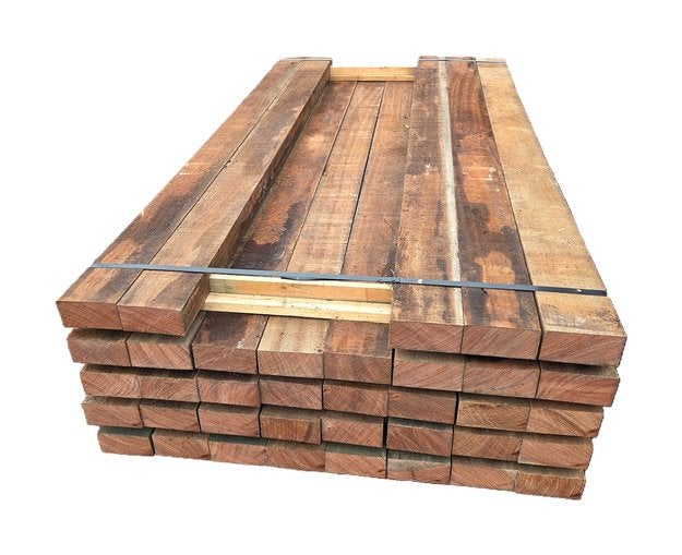 Hardhout 6.0x12.0 cm 1.90 m lang - nr: HB69, Ophalen, Minder dan 180 cm, Overige typen, Hardhout