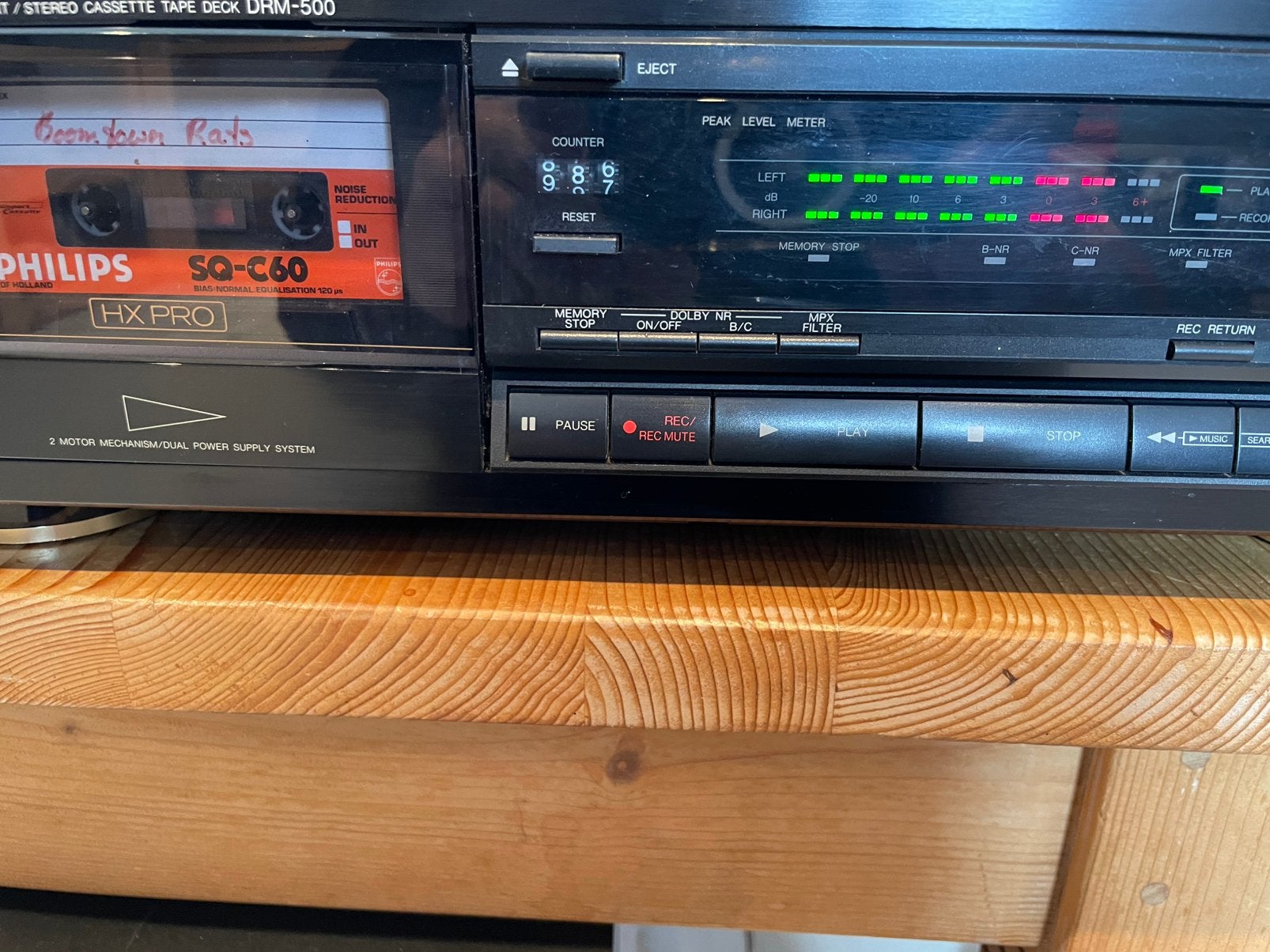 Denon DRM 500 cassettedeck, Ophalen, Denon