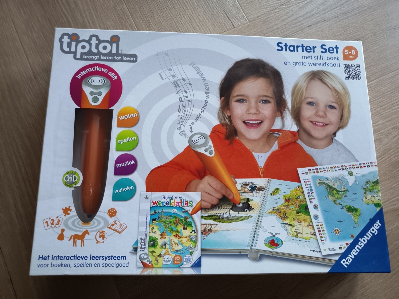 Tiptoi Starterset: Mijn grote wereldatlas, Ophalen of Verzenden, Zo goed als nieuw