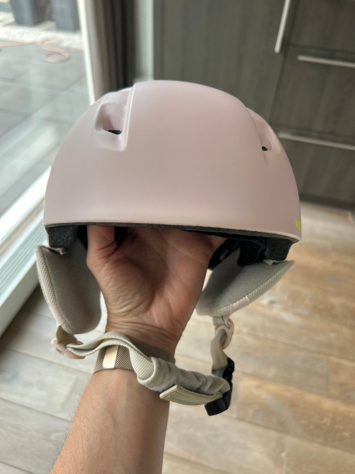 Wedze Piste 500 Skihelm Roze - Maat S/52-55 cm, Gebruikt, Overige typen, Skiën, Ophalen