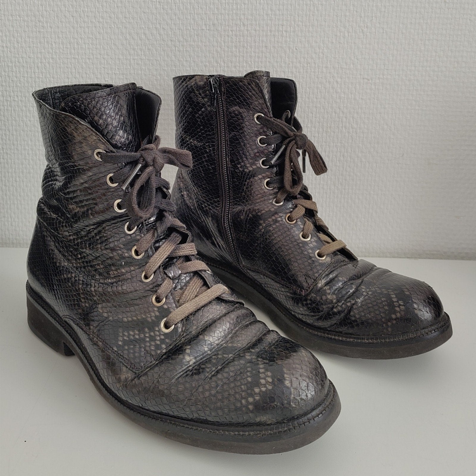 Durea Boots maat 7 (41) wijdte K, Durea, Zwart, Ophalen of Verzenden, Gedragen