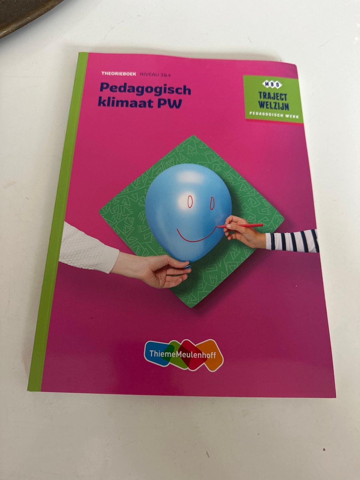 Pedagogisch klimaat PW - Theorieboek Niveau 3&4 MBO, Ophalen of Verzenden, Zo goed als nieuw, Overige niveaus, Overige vakken