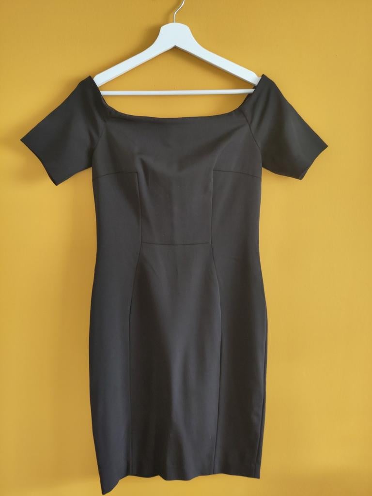 Zwarte LBD van H&M maat 38, Maat 38/40 (M), H&M, Zwart, Ophalen of Verzenden