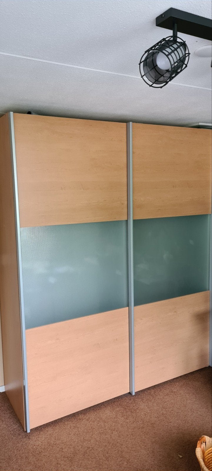 schuifdeur kledingkast, Huis en Inrichting, Ophalen, Gebruikt, 200 cm of meer, 200 cm of meer