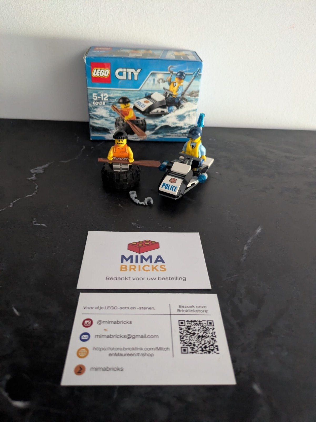 LEGO City Politie 60126, Ophalen of Verzenden, Lego, Lego, Lego
