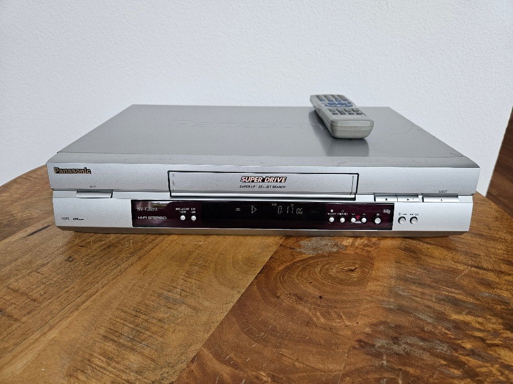 Panasonic VHS videorecorder met afstandsbediening, Audio, Tv en Foto, Videospelers, Ophalen of Verzenden, Gebruikt, VHS-speler of -recorder