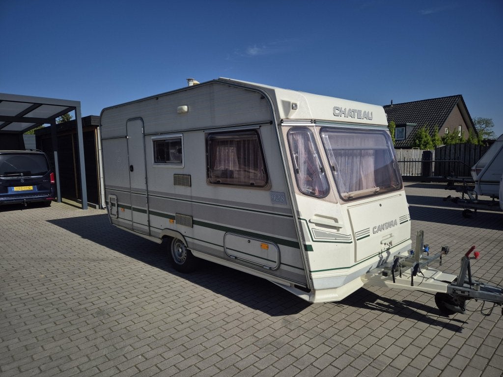 Chateau Cantara 430 + Voortent + Fietsendrager, Overige typen, Chateau, Schokbreker, Bedrijf
