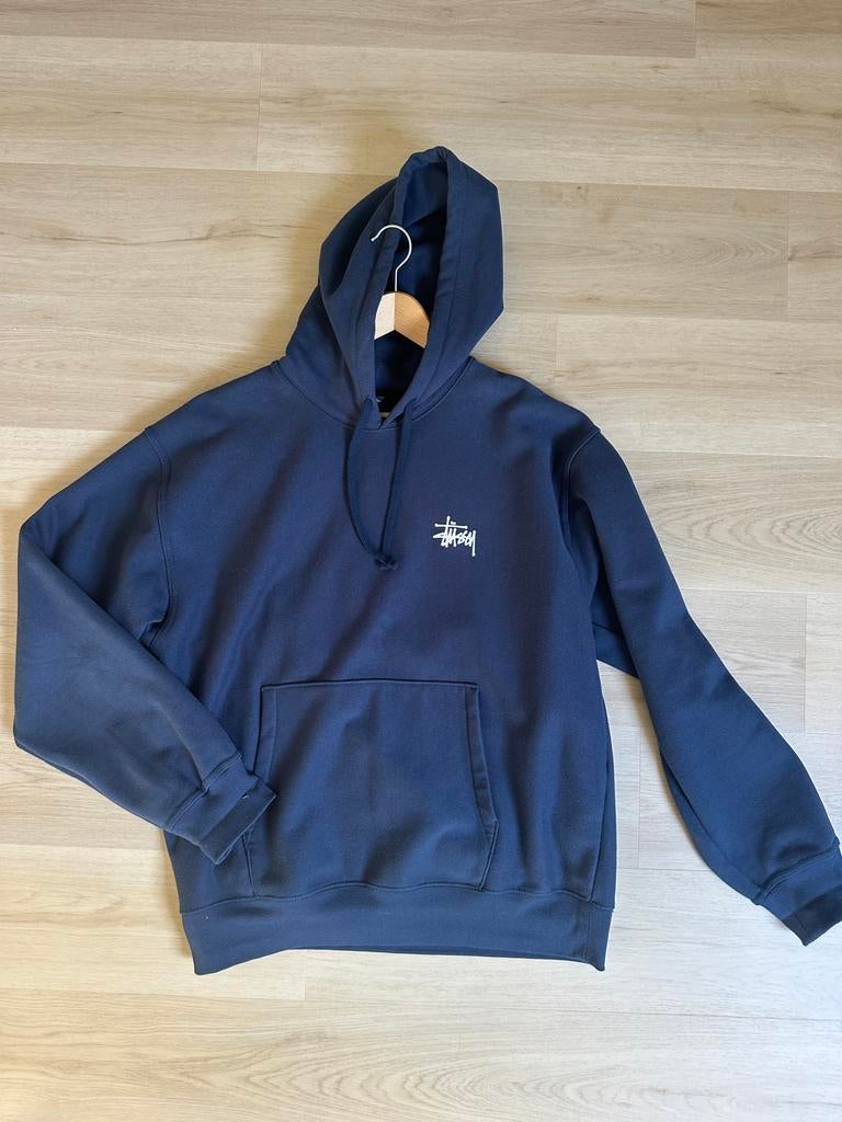 Stussy hoodie blauw XL, Kleding | Heren, Ophalen of Verzenden, Zo goed als nieuw, Maat 56/58 (XL), Blauw