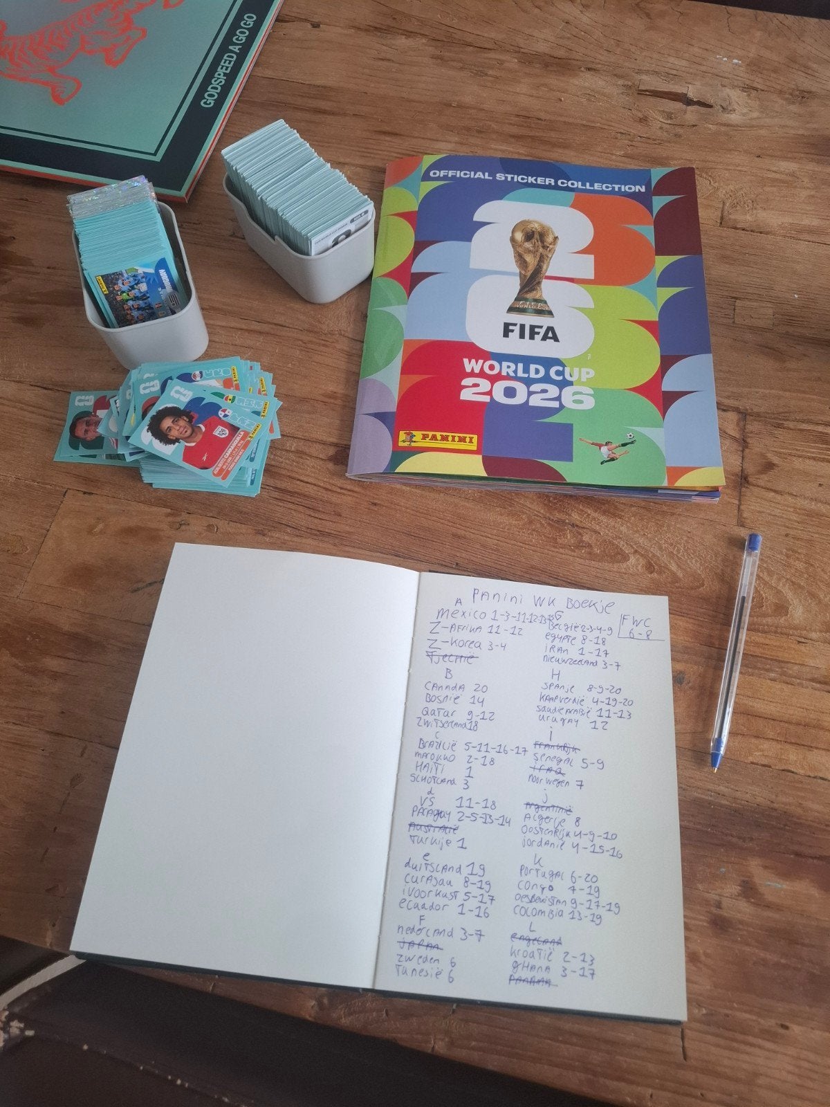 Panini FIFA World Cup 2026 Stickers RUILEN, Ophalen of Verzenden