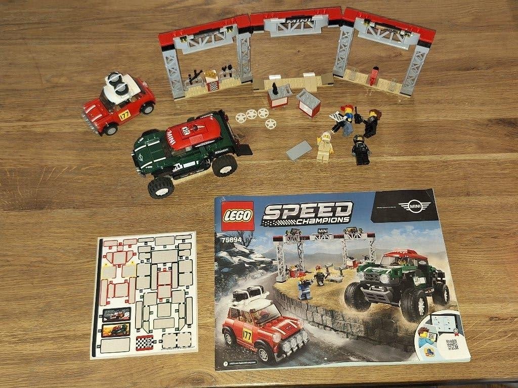 Lego Speed Champions Mini Cooper 75894, Compleet, Gebruikt, Lego, Complete set