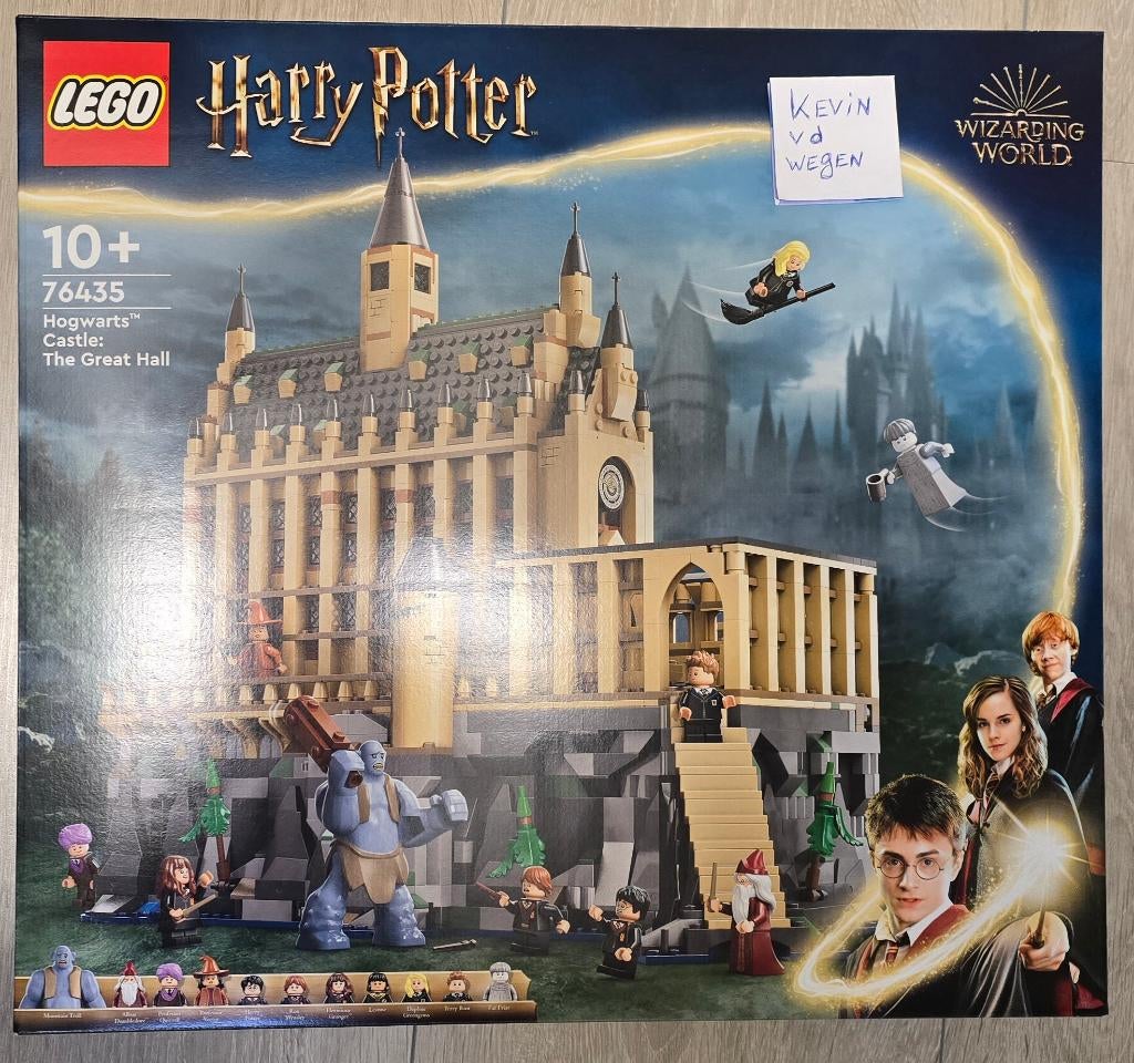 Lego harry potter Kasteel Zweinstein de Grote Zaal (76435), Ophalen of Verzenden, Complete set, Compleet, Lego