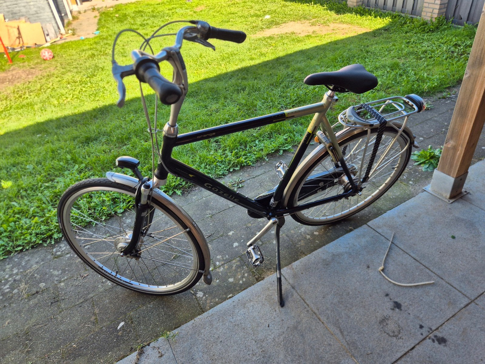 Gazelle Orange 28 inch 65cm herenfiets, Ophalen, Gebruikt, Versnellingen, 56 cm of meer