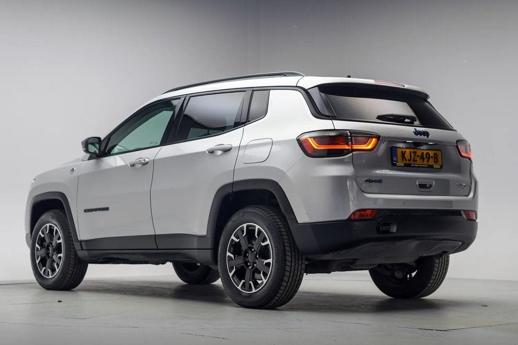Jeep Compass 4xe 240 Plug-in Hybrid Trailhawk [ Panorama Nav, Auto's, Automaat, 4 cilinders, Bedrijf, Hybride Elektrisch/Benzine