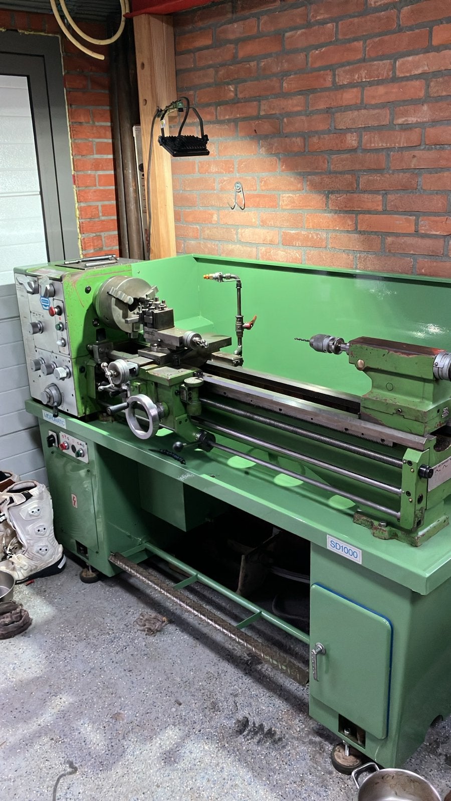 Metaaldraaibank  migromatic SD1000, Ophalen, Gebruikt, Metaaldraaibank, 1000 mm of meer