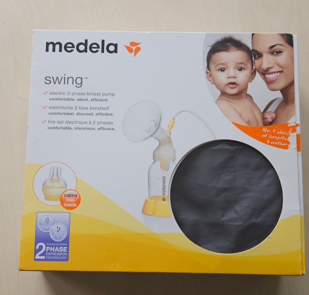 Medela swing elektrische 2 fase borstkolf, Ophalen of Verzenden, Zo goed als nieuw, Borstkolf, Medela