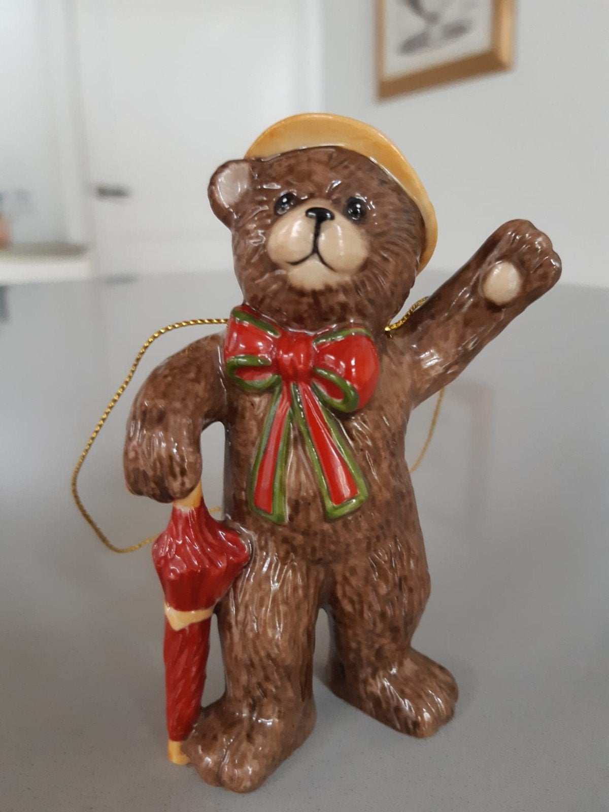 Kersthanger Villeroy en Boch Christmas Teddies nieuw in doos, Diversen, Kerst, Ophalen of Verzenden, Nieuw