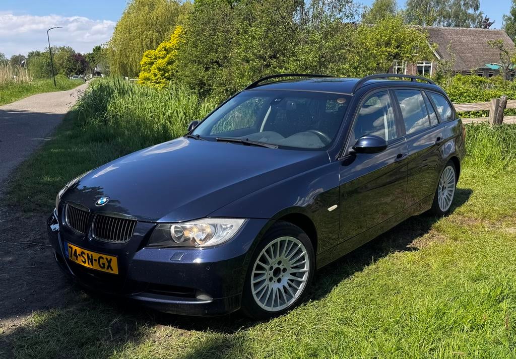 BMW 3-Serie 2.0 D 320 Touring 2006 Blauw, Auto's, BMW, 1995 cc, 4 cilinders, Blauw, 163 pk