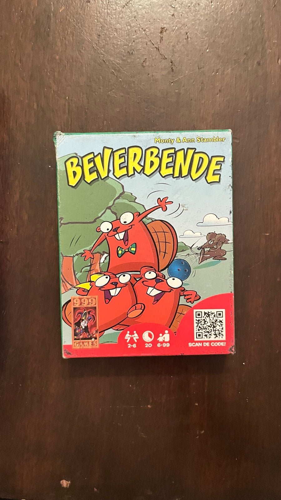 Beverbende - Leuk kaartspel voor het hele gezin!, Hobby en Vrije tijd, Drie of vier spelers, Ophalen of Verzenden, Zo goed als nieuw