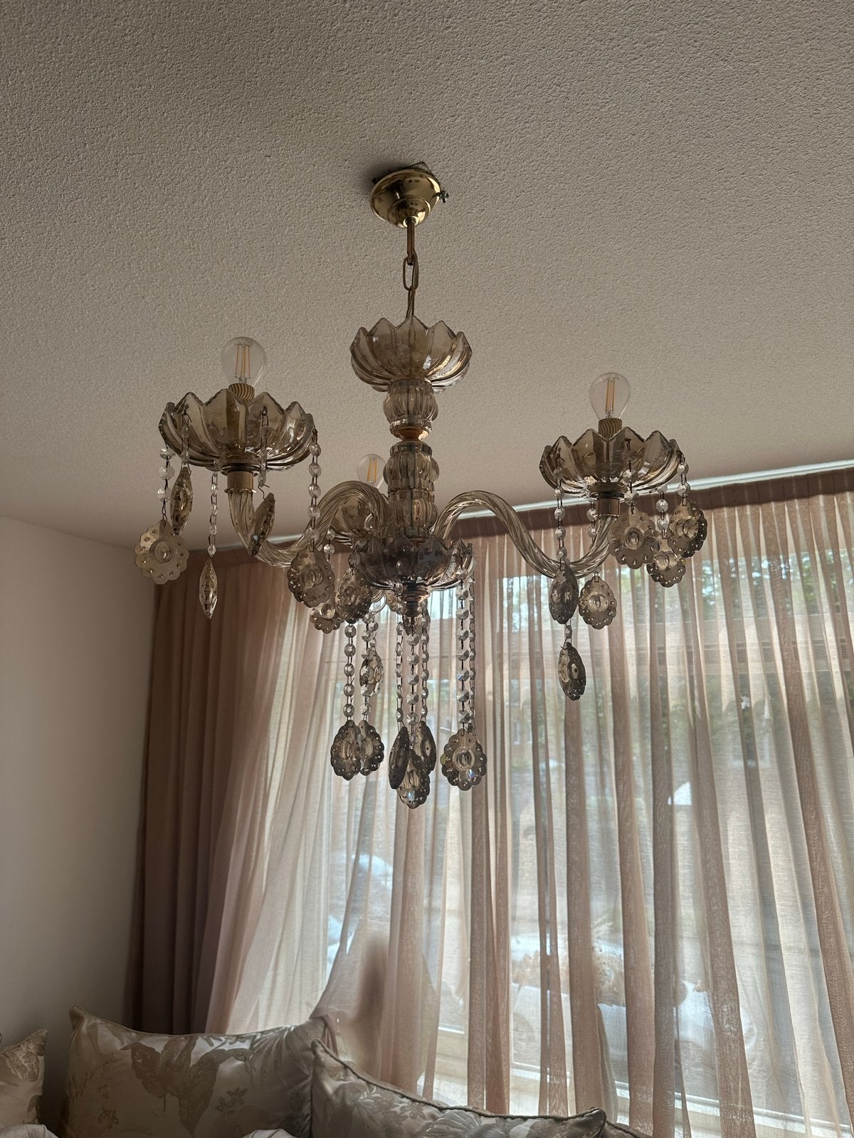 Mooie Marokkaanse lampen - 2 voor 50 euro, Ophalen of Verzenden, Gebruikt, Metaal, E27 (groot)
