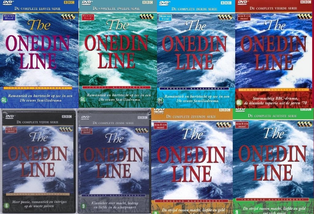 The Onedin Line TV- Serie COMPLEET op DVD (32xDVD BOX SET), Engels, Alle leeftijden, Nederlands, Drama