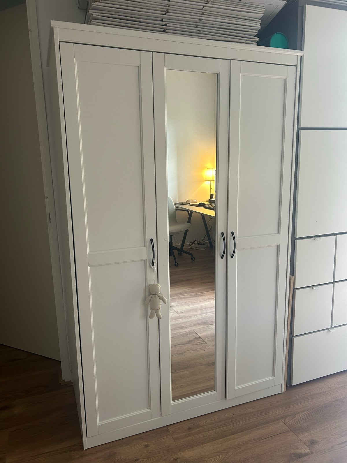 IKEA Songesand Kledingkast, Huis en Inrichting, Kasten | Kledingkasten, Ophalen, Gebruikt, 100 tot 150 cm, 150 tot 200 cm