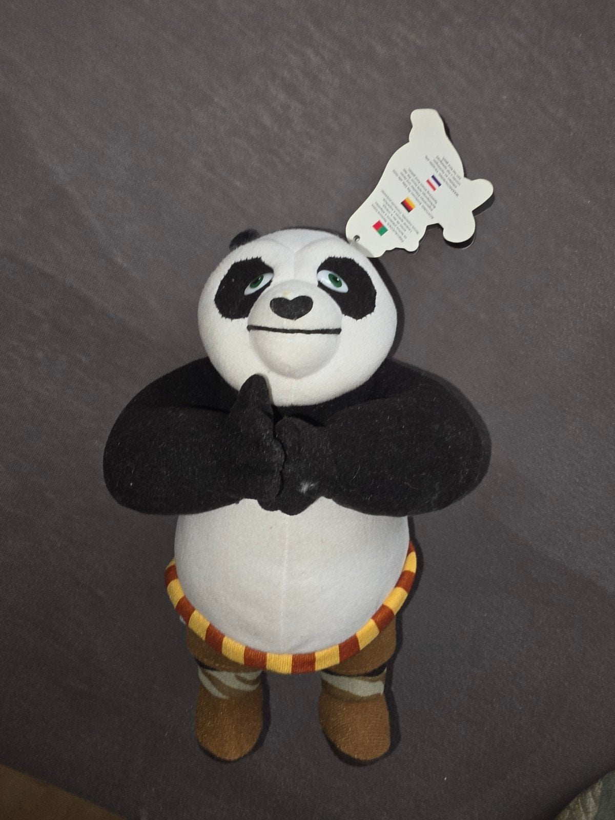 Kung Fu Panda Po Knuffel met Label - Zo goed als nieuw, Overige merken, Overige karakters, Overige typen, Ophalen of Verzenden