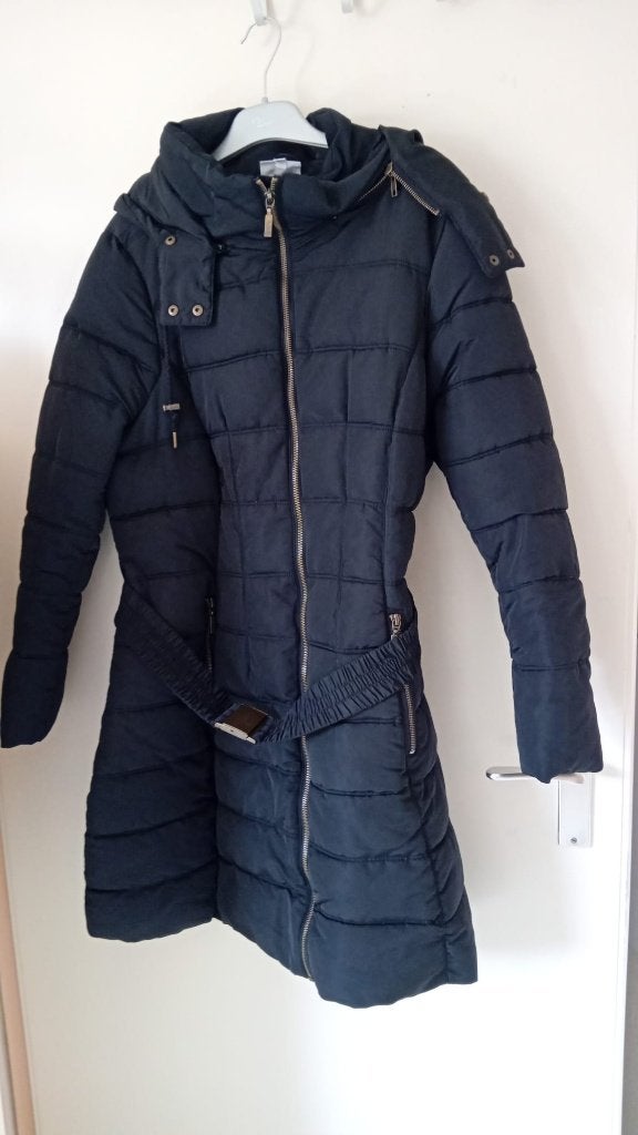 damesjas, Kleding | Dames, Jassen | Winter, Ophalen of Verzenden, Zo goed als nieuw, Maat 42/44 (L), Zwart