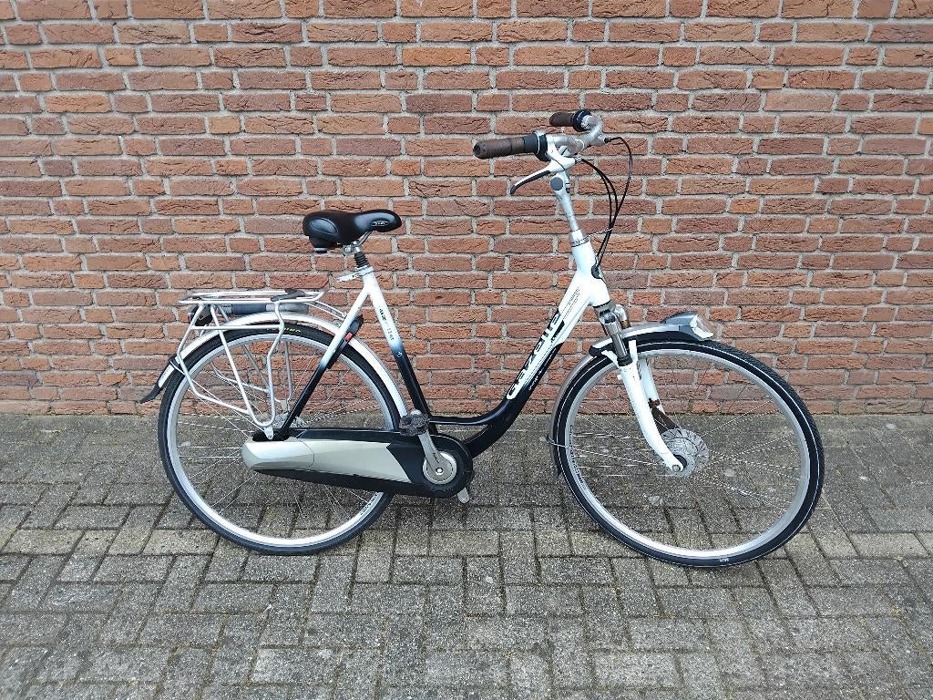 Gazelle Orange 57 cm damesfiets., Fietsen en Brommers, Fietsen | Dames | Damesfietsen, Overige merken, Gebruikt, Versnellingen