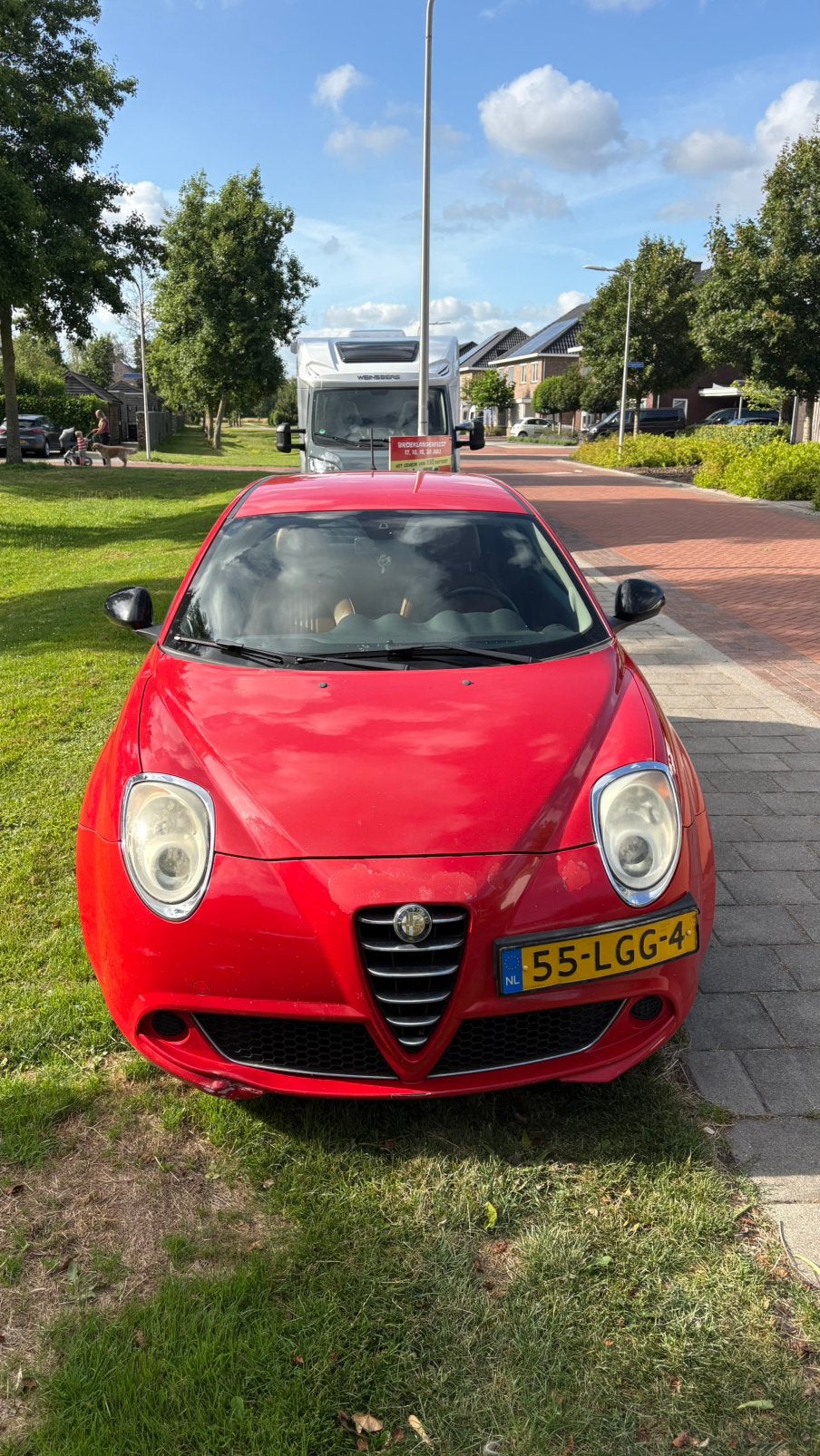 Goed rijdende en schakelende sloop Alfa Romeo Mito multiair, Voorwielaandrijving, Beige, 4 cilinders, Leder