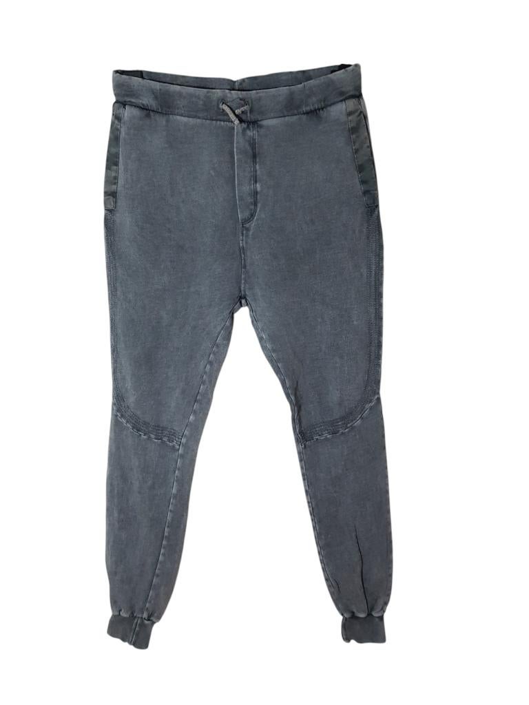Stoere grijze ZARA oil dye sweatpant maat 164., Kinderen en Baby's, Kinderkleding | Maat 164, Broek, Verzenden, Zo goed als nieuw