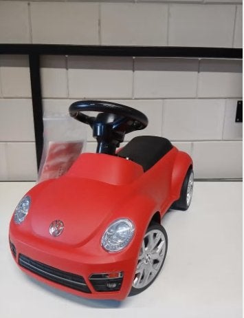 Bandits & Angels loopauto Volkswagen Beetle rood, Ophalen, Zo goed als nieuw, Loopfiets