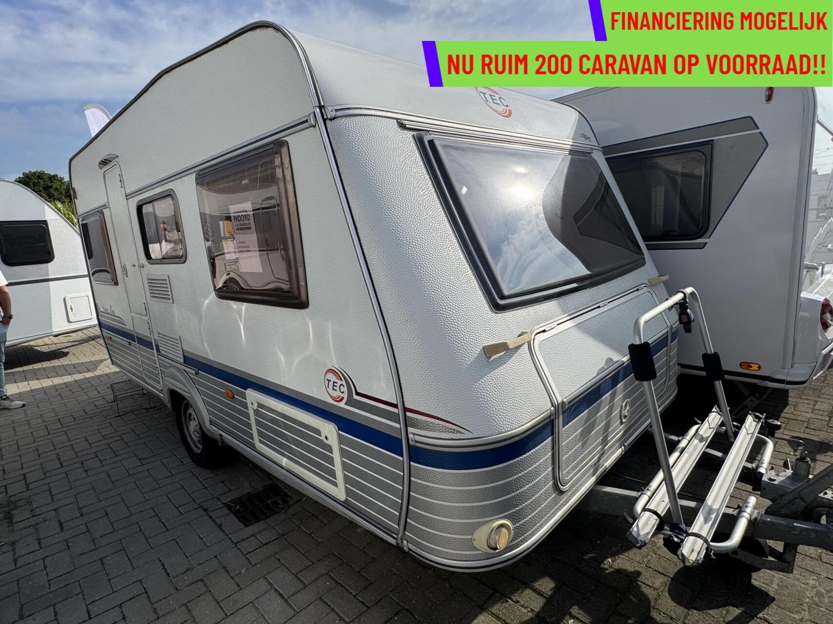 Tec Travel King 450 MOVER + VOORTENT + VASTBED, T.E.C., Bedrijf, 750 - 1000 kg, 6 tot 7 meter