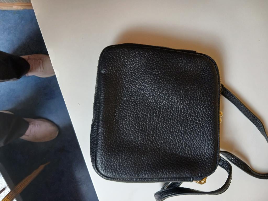 Schoudertasje zwart, Ophalen of Verzenden, Zo goed als nieuw, Zwart
