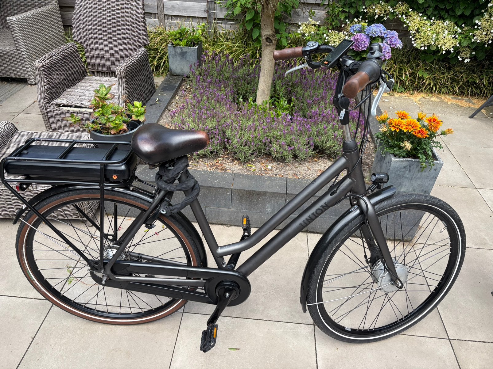 Union elektrische fiets in goede staat!!, Overige merken, Ophalen of Verzenden, Zo goed als nieuw, 51 tot 55 cm