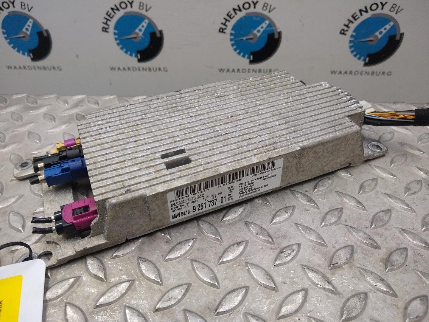 BMW 5 SERIES 535D F10 COMPUTER ECU 2011, Auto-onderdelen, Ophalen of Verzenden, Gebruikt, Stiba lid