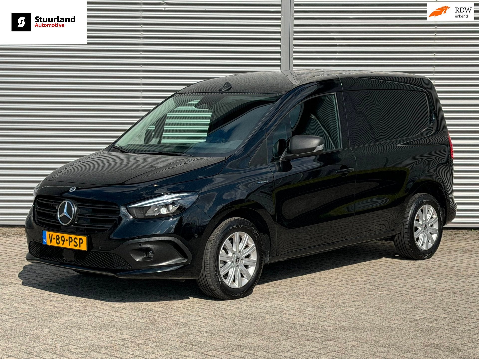 Mercedes-Benz ECITAN 112 Pro L1 Facelift LED/ Clima/ Carplay, 45 kWh, Stof, Gebruikt, Zwart