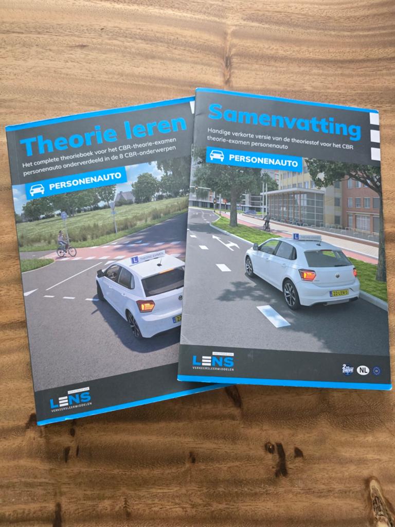 Lens theorieboek voor personenauto, Ophalen of Verzenden, Zo goed als nieuw, Algemeen