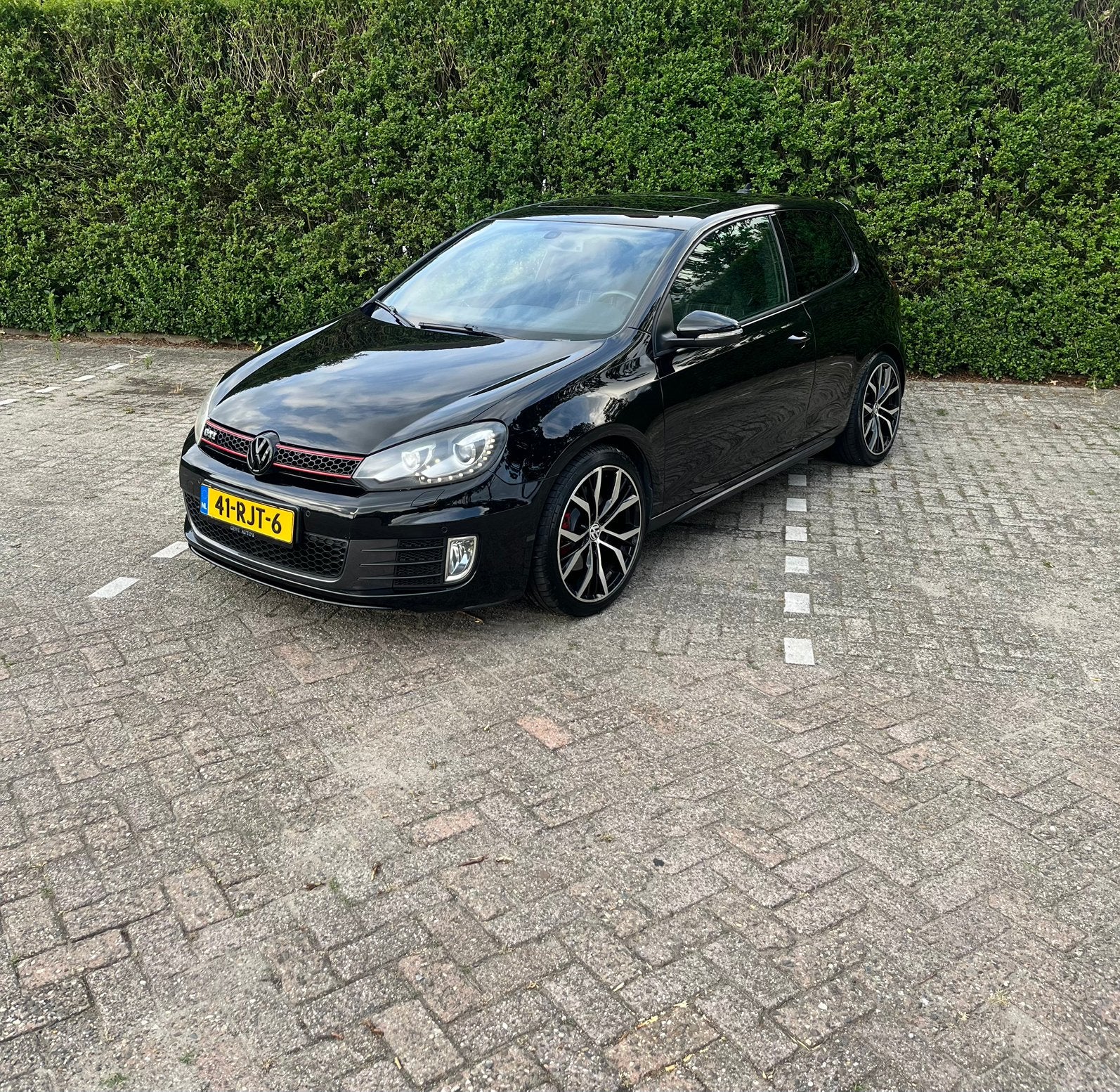 Volkswagen Golf 6 2.0 GTI, Auto's, Voorwielaandrijving, 4 cilinders, 1984 cc, Zwart