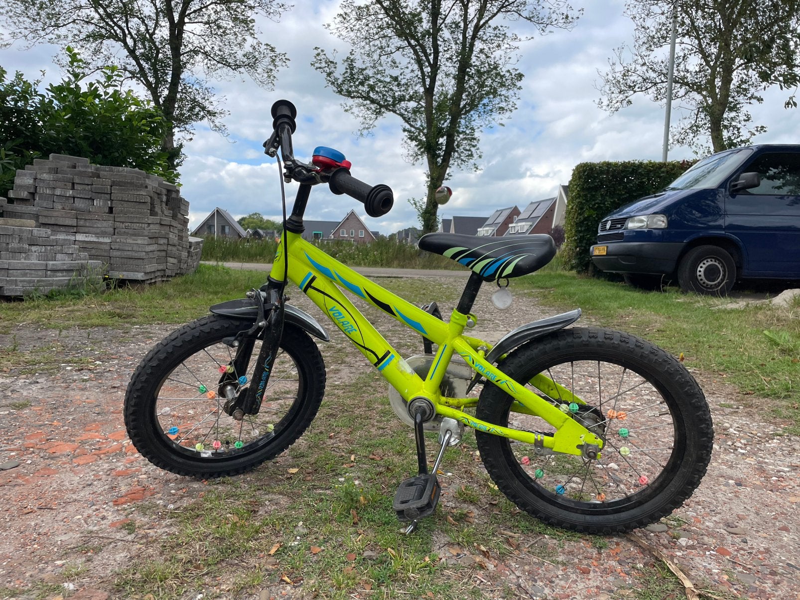 Kinderfiets, Ophalen, Gebruikt