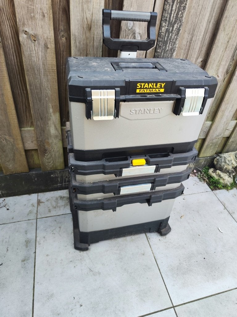 Stanley Fatmax gereedschapswagen, Ophalen, Gevuld, Zo goed als nieuw