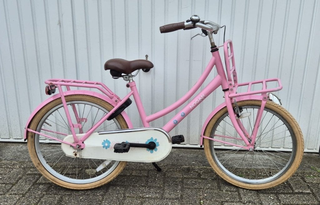 te koop leuk roze meisjes fiets 22 inch wielen, Fietsen en Brommers, Ophalen, Terugtraprem, 22 inch, Gebruikt