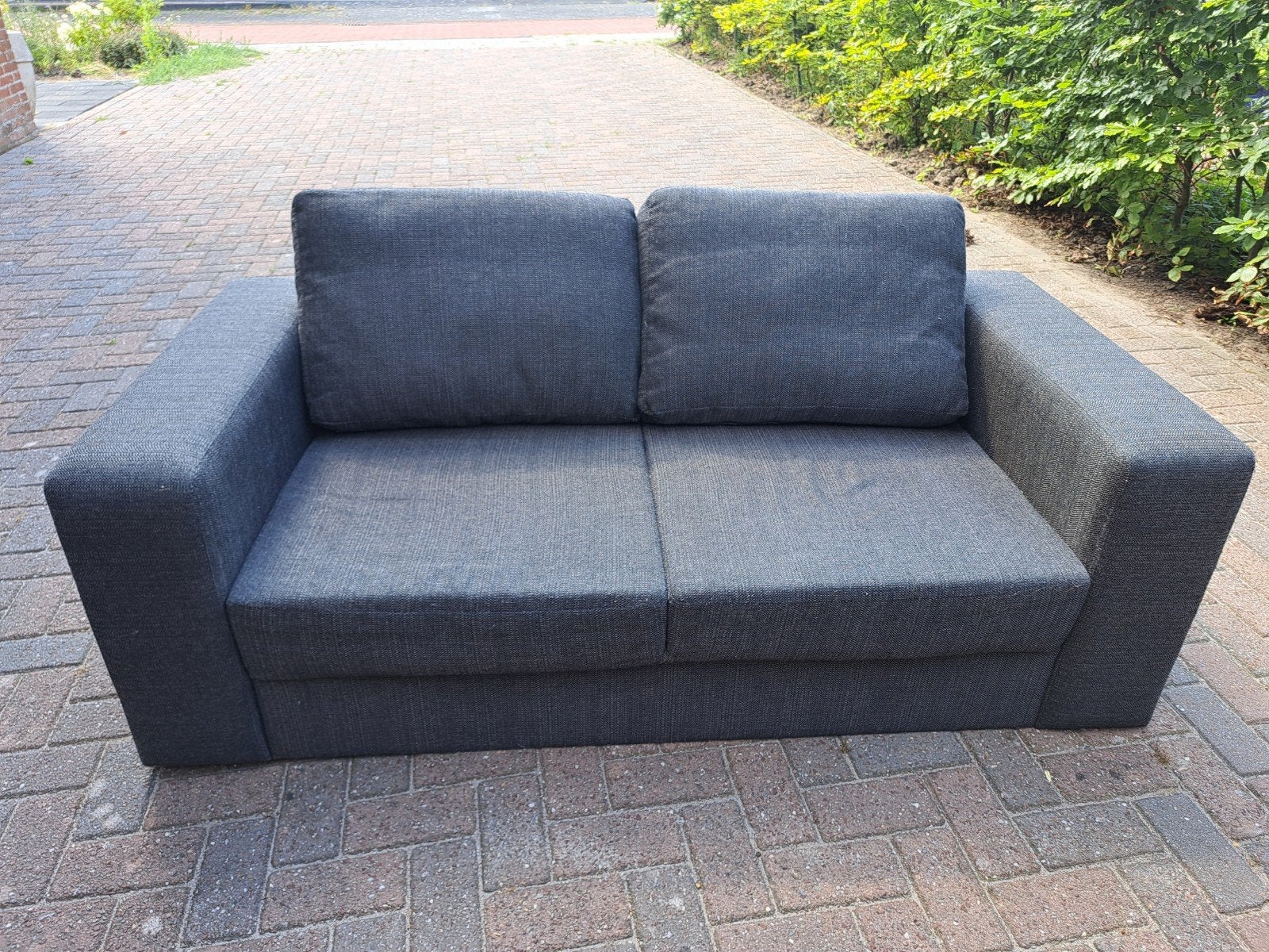 2 zits bank, Tuin en Terras, Tuinsets en Loungesets, Ophalen, Bank