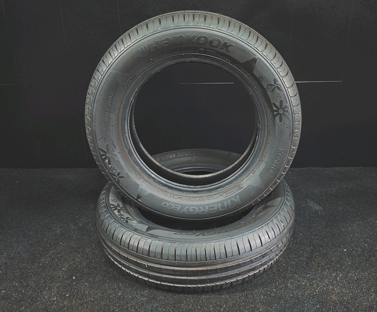 165 70 R14 14 Hankook kinergy eco zomerbanden, 14 inch, Hankook, Ophalen of Verzenden, Band(en)