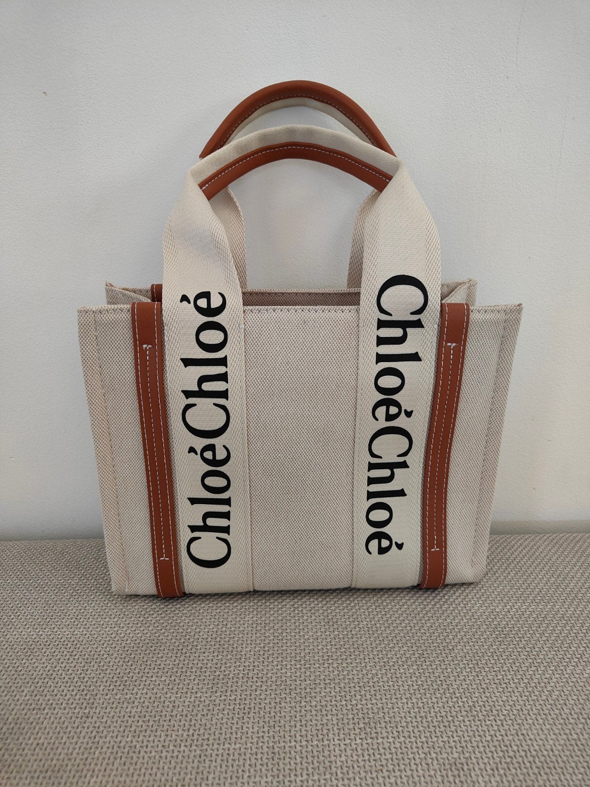 Chloe hand tas, Ophalen of Verzenden, Nieuw, Beige, Handtas