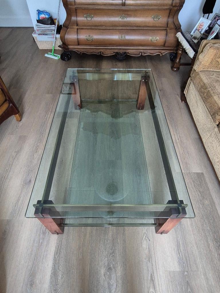 Salontafel, Huis en Inrichting, Tafels | Salontafels, Ophalen, Gebruikt, 100 tot 150 cm, Klassiek