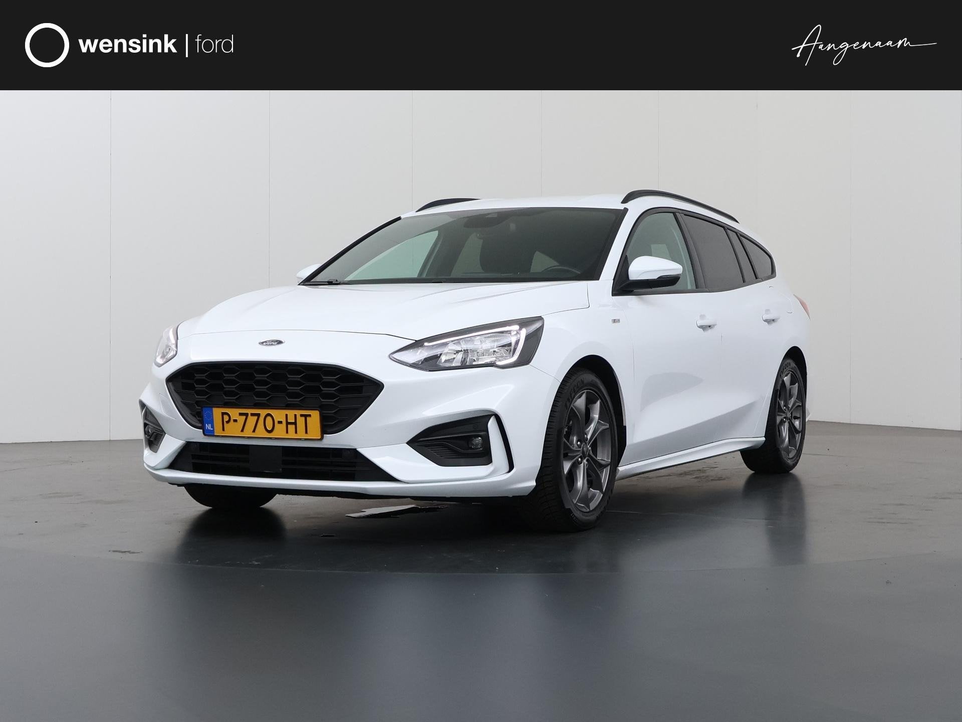 Ford Focus Wagon 1.0 EcoBoost Hybrid ST Line Business | Wint, Lane Keeping Assist, Wit, Origineel Nederlands, 19 km/l
